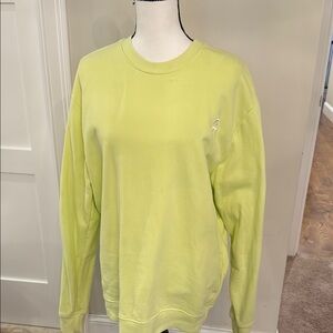 Peloton Green Crew Neck Sweatshirt Soft Knit